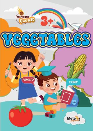 Vegetables Türkçe-İngilizce Boyama Kitabı
