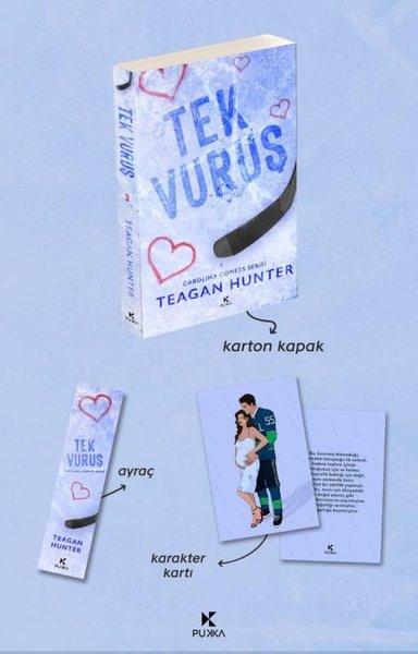 Tek Vuruş - Carolina Comets Serisi - Ayraç ve Karakter Kartı Hediyeli | Pukka Yayınları (İnce Kapak) - Resim 1