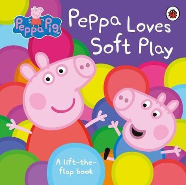 Peppa Pig: Peppa Loves Soft Play | Ladybirds (İnce Kapak) - Resim 1