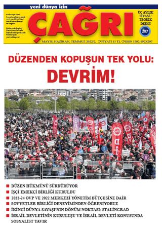 Yeni Dünya İçin Çağrı Dergisi Sayı: 207 Mayıs-Haziran-Temmuz 2022 | Yeni Dünya İçin Çağrı Yayınları (Ciltsiz) - Resim 1