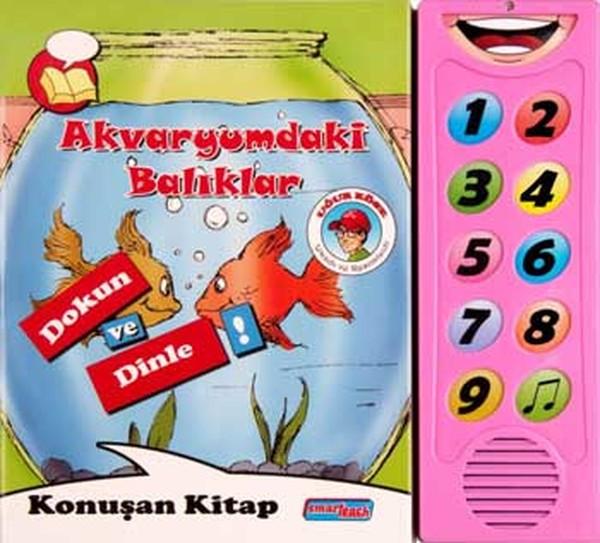 Akvaryumdaki Balıklar-Konuşan Sesli | Smarteach (İnce Kapak) - Resim 1