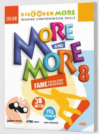 8 More&More Reading Comprehension Skills | Kurmay Yayınları (Ciltsiz) - Resim 1