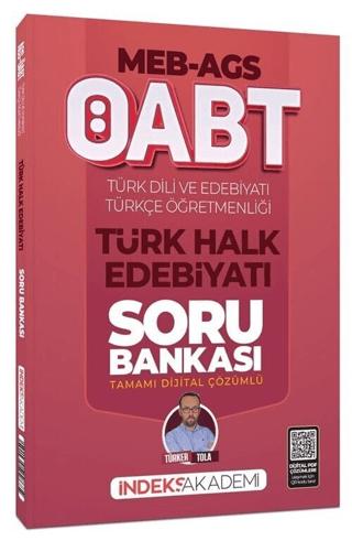 2026 ÖABT MEB-AGS Türk Dili ve Edebiyatı-Türkçe Türk Halk Edebiyatı Soru Bankası | İndeks Akademi Yayıncılık (Ciltsiz) - Resim 1