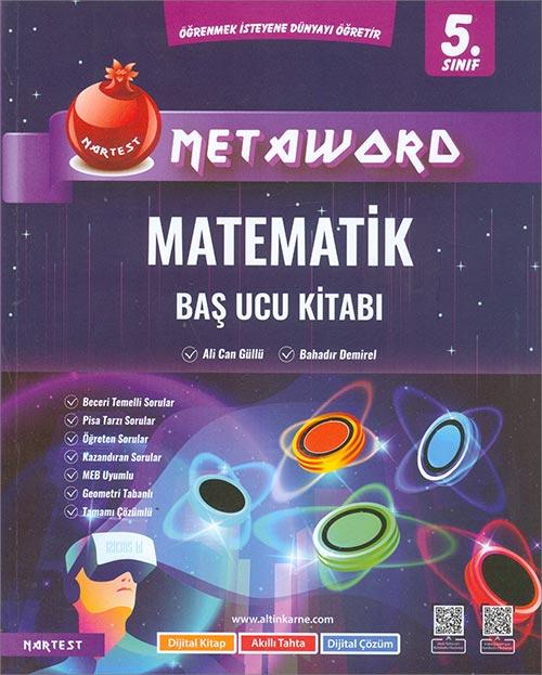 5. Sınıf Matematik Metaword Baş Ucu Kitabı (2024 Öncesi) Nartest Yayınları | Nartest Yayınevi - Resim 1