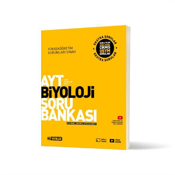 AYT Biyoloji Soru Bankası | Hız Yayınları (İnce Kapak) - Resim 1