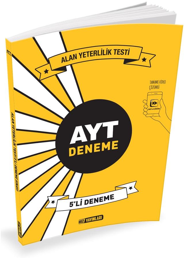 Hız Yayınları AYT 5 Deneme Video Çözümlü - Resim 1