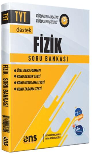 TYT Fizik Soru Bankası | ENS Yayınları (Ciltsiz) - Resim 1