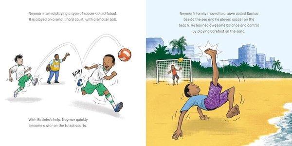 Football Stories: Neymar | Hachette Children (İnce Kapak) - Resim 3