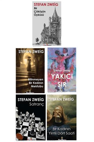 Stefan Zweig Kitap Seti (5 Kitap) | Kitap Müptelası Yayınları (Ciltsiz) - Resim 1