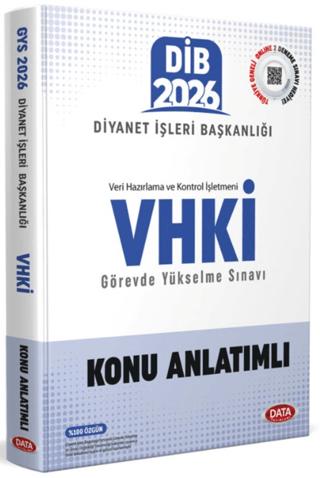 Diyanet İşleri Başkanlığı VHKİ Görevde Yükselme Sınavı Konu Anlatımlı | Data Yayınları (Ciltsiz) - Resim 1