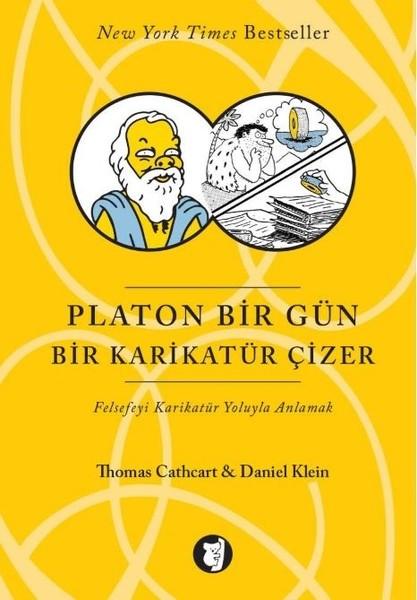 Platon Bir Gün Bir Karikatür Çizer | Aylak Kitap (İnce Kapak) - Resim 1