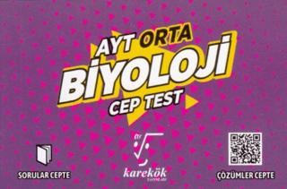 AYT Orta Biyoloji Cep Test