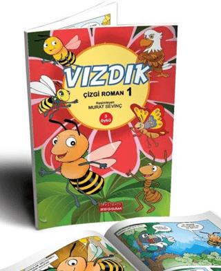 Vızdık Çizgi Roman Renkli Öykü Serisi 1