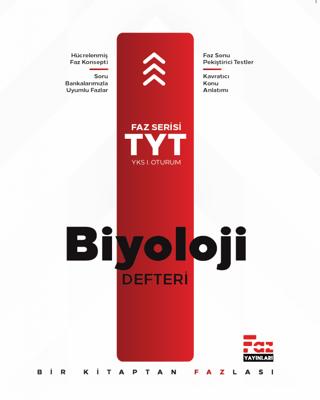 TYT Biyoloji Defteri | Faz Yayınları (Ciltsiz) - Resim 1