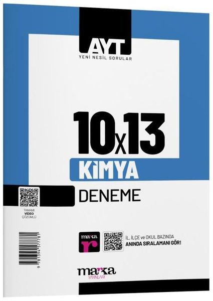 2025 AYT Kimya 10 Deneme Tamamı Video Çözümlü | Marka Yayınları (İnce Kapak) - Resim 1