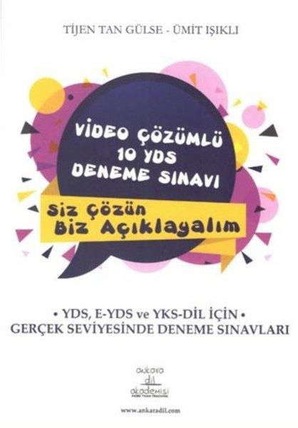Video Çözümlü 10 YDS Deneme Sınavı | Ankara Dil Akademisi (İnce Kapak) - Resim 1