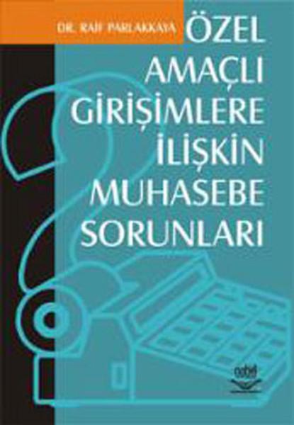 Özel Amaçlı Girişimlere İlişkin Muhasebe Sorunları | Nobel Akademik Yayıncılık (İnce Kapak) - Resim 1