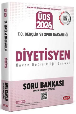 T.C. Gençlik ve Spor Bakanlığı Diyetisyen ÜDS Soru Bankası - Karekod Çözümlü