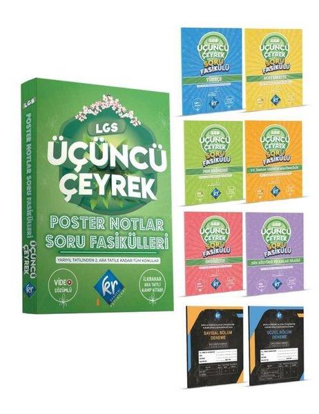 LGS Üçüncü Çeyrek Poster Notlar Soru Fasikülleri | KR Akademi (İnce Kapak) - Resim 1