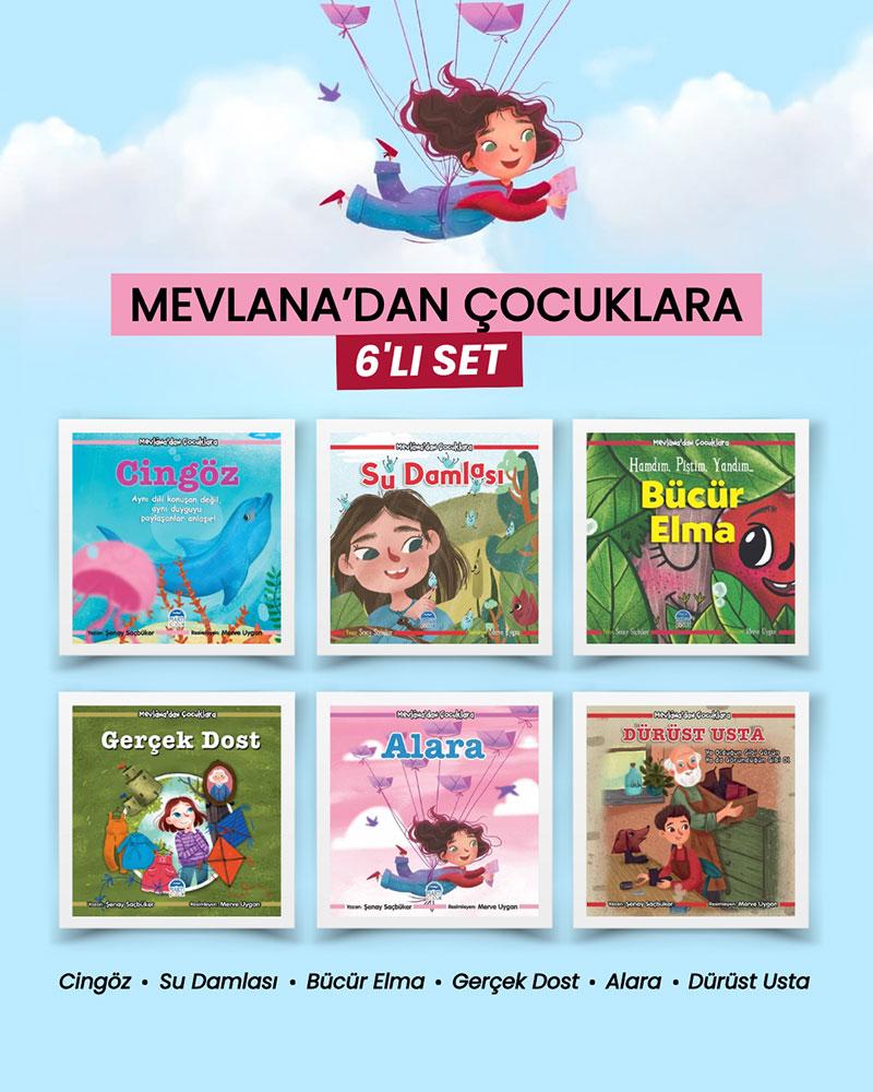 Mevlanadan Çocuklara 6lı Set - Martı Çocuk Yayınları - Resim 1