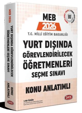 2026 MEB Yurt Dışında Görevlendirilecek Öğretmenleri Seçme Sınavı Konu Anlatımlı