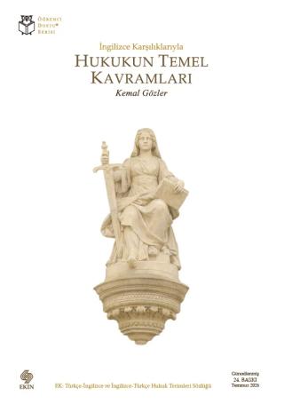 Hukukun Temel Kavramları | Ekin Basım Yayın (Ciltsiz) - Resim 1