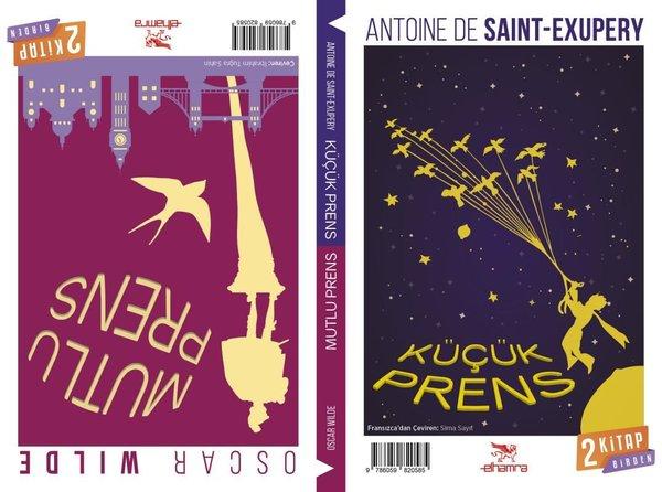 Küçük Prens - Mutlu Prens - 2 Kitap Bir Arada | Elhamra (İnce Kapak) - Resim 1