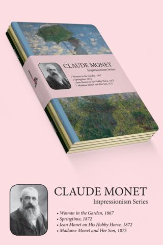Claude Monet - Impressionism Series | Retronote - Resim 1