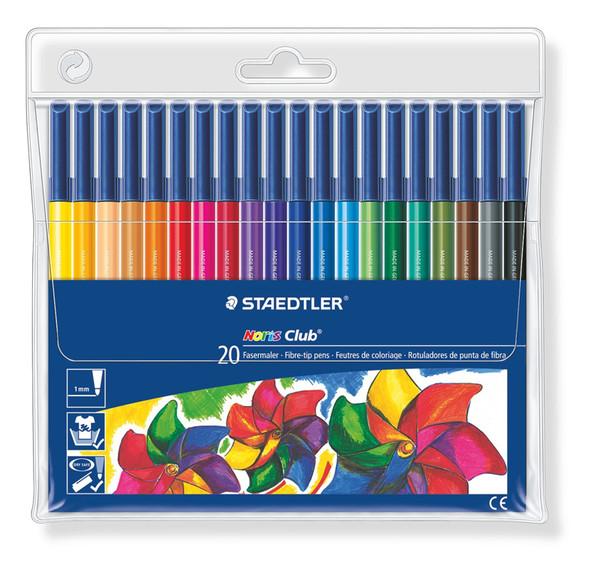 Staedtler Noris Club Keçeli Kalem Seti 20 Renk