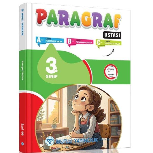3. Sınıf Paragraf Ustası | Mutlu Yayıncılık (İnce Kapak) - Resim 1