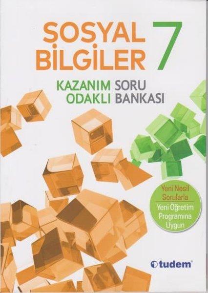 7.Sınıf Sosyal Bilgiler Kazanım Odaklı Soru Bankası | Tudem Yayınları - Ders Kitapları (İnce Kapak) - Resim 1