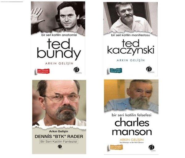 Seri Katiller Biyografi Seti - 4 Kitap Takım | Herdem Kitap (İnce Kapak) - Resim 1