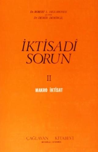 İktisadi Sorun 2 | Çağlayan Kitabevi (Ciltsiz) - Resim 1