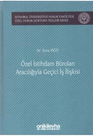 Özel İstihdam Büroları Aracılığıyla Geçici İş İlişkileri | On İki Levha Yayınları (Ciltli) - Resim 1