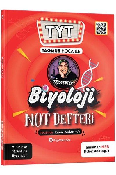 Yağmur Hoca ile TYT Biyosentez Biyoloji Not Defteri Tamamı El Yazılı | KR Akademi (İnce Kapak) - Resim 1