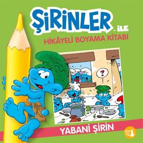 Yabani Şirin - Şirinler İle Hikayeli Boyama Kitabı | Büyülü Fener (İnce Kapak) - Resim 1