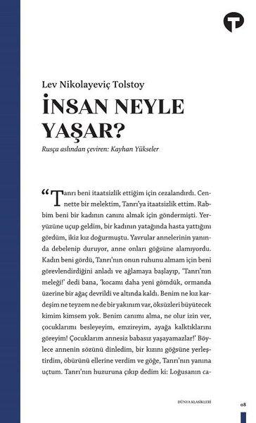 İnsan Ne ile Yaşar? | Turkuvaz Kitap (e-Kitap) - Resim 1