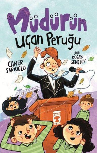 Müdürün Uçan Peruğu | Timaş Çocuk (İnce Kapak) - Resim 1
