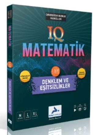IQ Matematik - 1. Seri - Denklem Ve Eşitsizlikler | Paraf Yayınları (Ciltsiz) - Resim 1