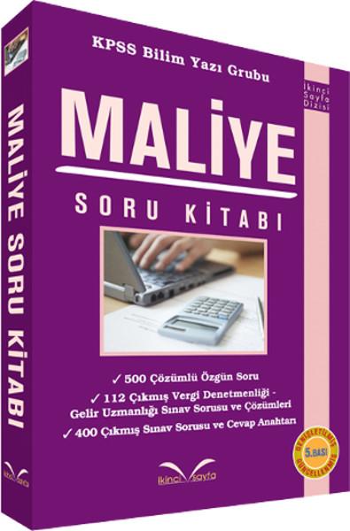 Maliye Soru Kitabı | İkinci Sayfa (İnce Kapak) - Resim 1