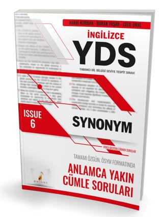 YDS İngilizce Synonym Issue 6 | Pelikan Tıp Teknik Yayıncılık (Ciltsiz) - Resim 1