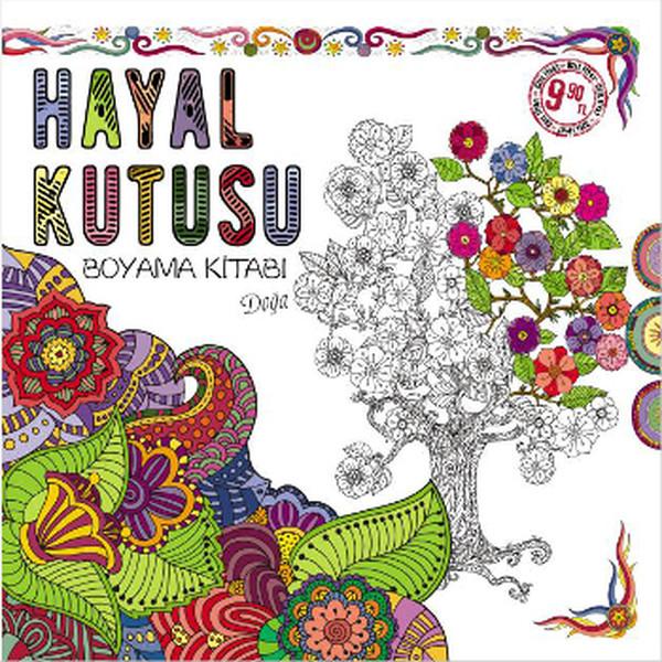 Hayal Kutusu Boyama Kitabı Doğa | Eksik Parça Yayınları (İnce Kapak) - Resim 1