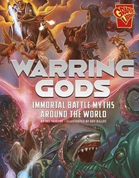 Universal Myths: Warring Gods: Immortal Battle Myths Around the World | Raintree (İnce Kapak) - Resim 1