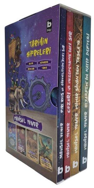 Tarihin Şifreleri Serisi Seti - 4 Kitap Takım - Kutulu | Bilgi Yayınevi (İnce Kapak) - Resim 1