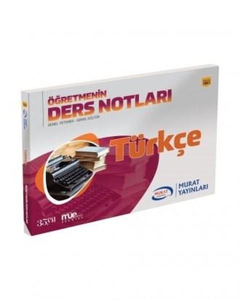 Öğretmenin Ders Notları Türkçe GY-GK 1041