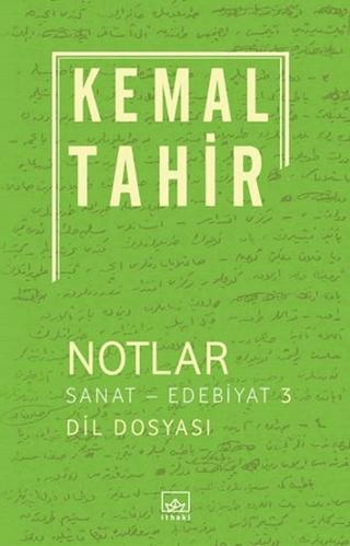 Notlar / Sanat-Edebiyat 3 | İthaki Yayınları (Ciltsiz) - Resim 1