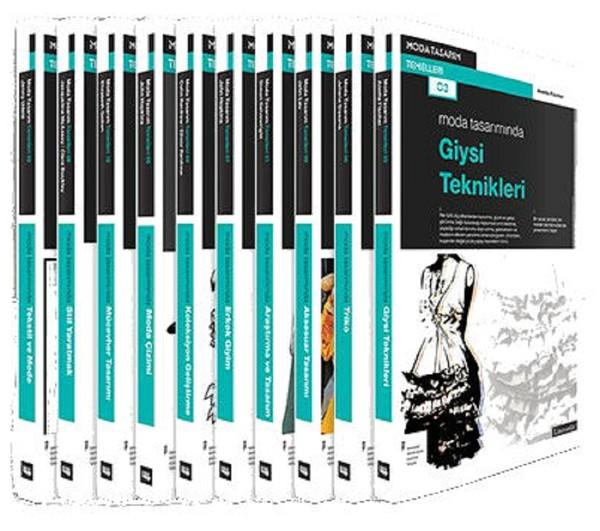 Moda Tasarım Temelleri Seti - 10 Kitap Takım Kutulu | Literatür Yayıncılık (İnce Kapak) - Resim 1