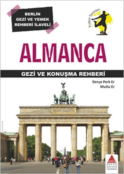 Almanca Gezi ve Konuşma Rehberi | Delta Kültür-Eğitim (İnce Kapak) - Resim 1
