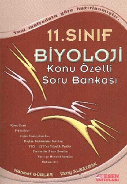 Esen 11. Sınıf Biyoloji ve Konu Özeti | Esen Yayıncılık - Eğitim (İnce Kapak) - Resim 1