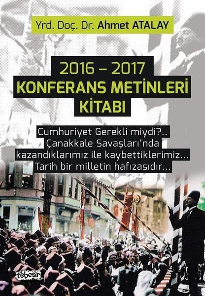 2016-2017 Konferans Metinleri Kitabı | Tebeşir Yayınları (İnce Kapak) - Resim 1